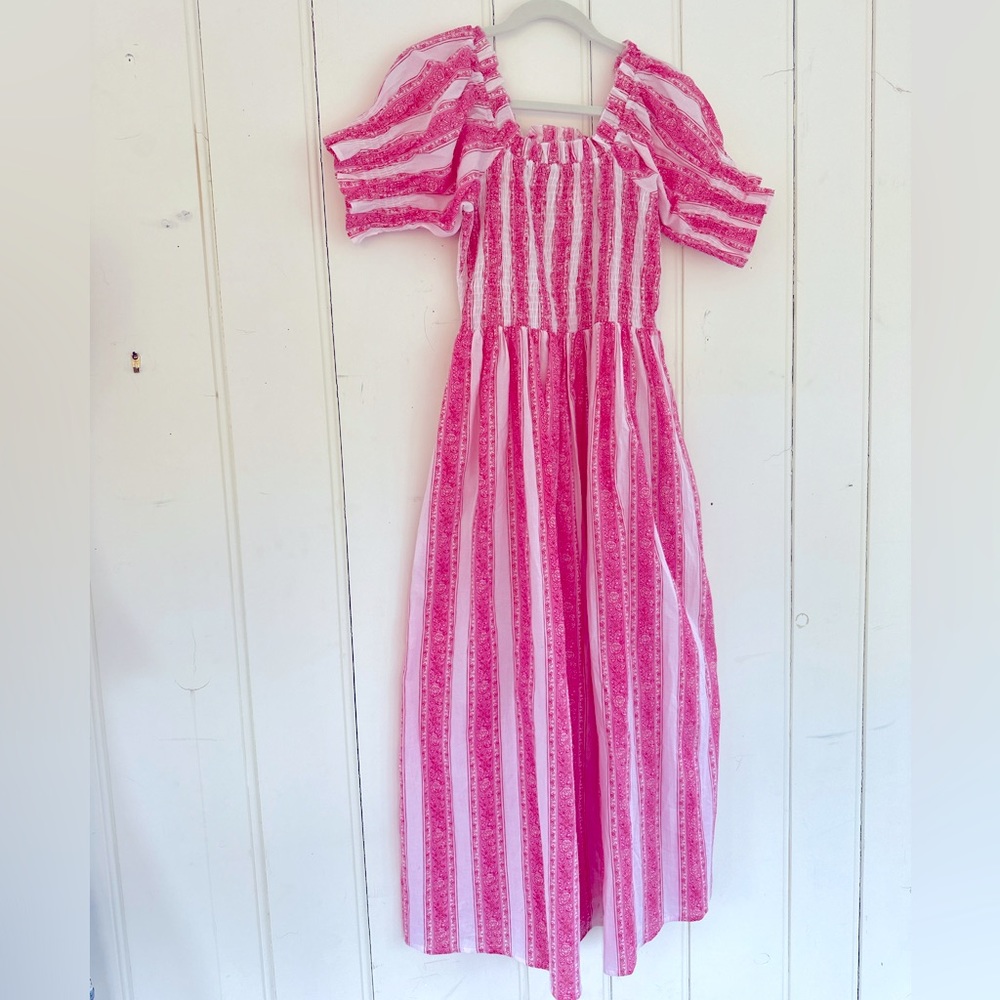 Mille Olympia Dress in Jaipur Stripe